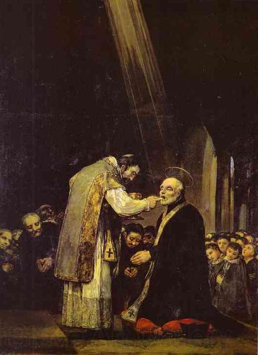 Francisco Jose de Goya Last Communion of Saint Jose de Calasanz. Germany oil painting art